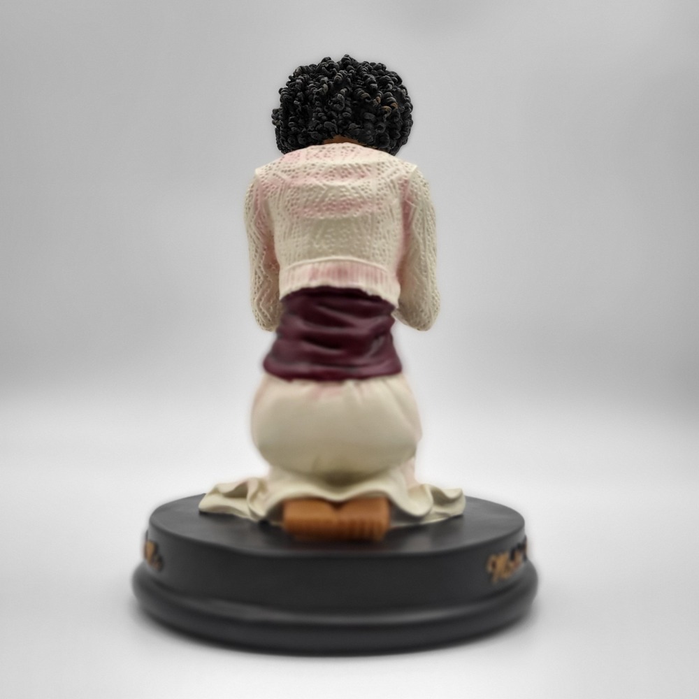 African American Expressions Mold Me Make Me J.A.Y. Praying Woman Figurine 2012 - Picture 6 of 10